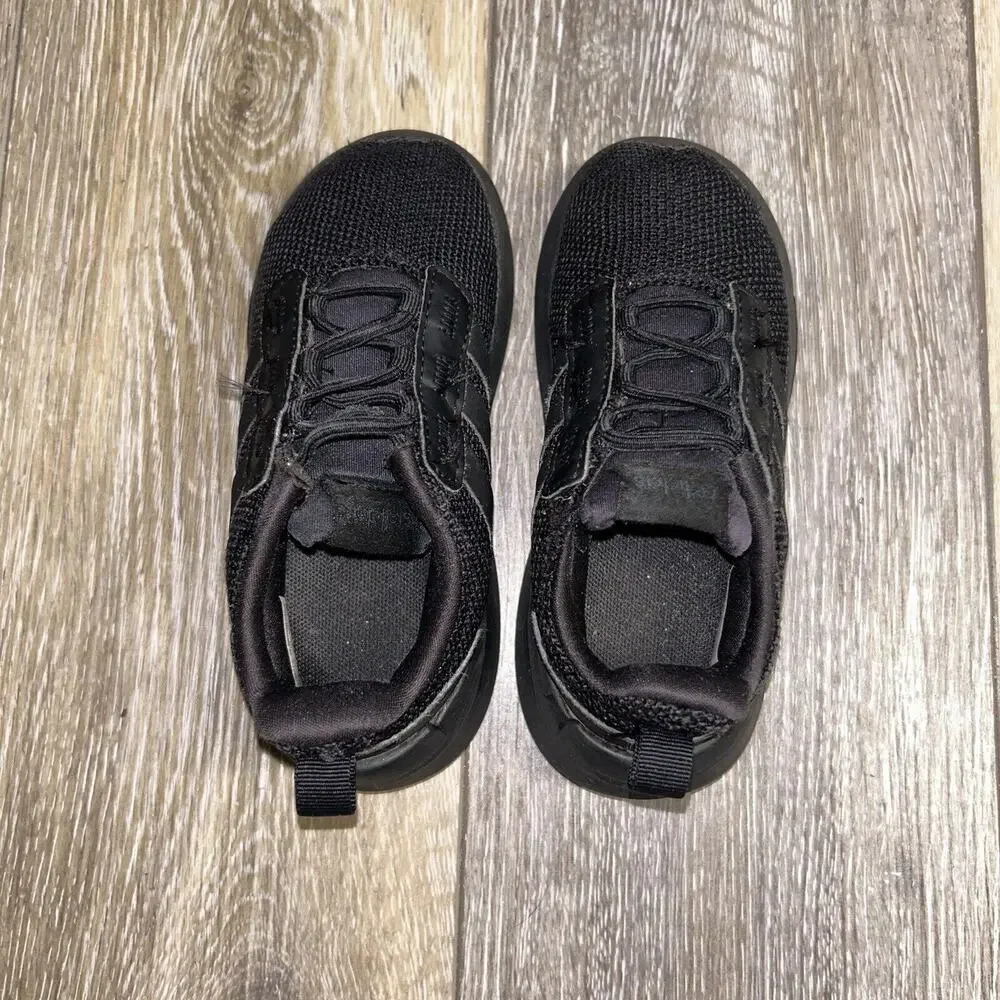 Adidas Racer Youth US Size 8.5K TR21 Triple Black Sneaker Shoes GZ9129